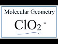Chlorite Ion Geometry and Bonding