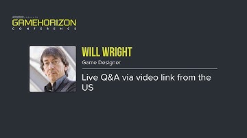 GameHorizon 2013 - Live Q&A with Will Wright