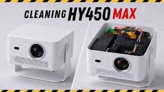 How to CLEAN Magcubic HY450 Max / HY450GT Projector ✨ EASY Guide • Full Disassembly LCD Cleaning screenshot 5
