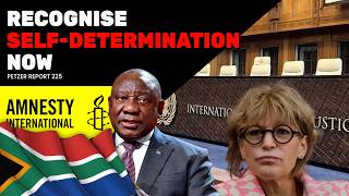 Amnesty International blasts SA for double standard: Self-determination in Palestine but not at home
