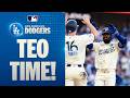 Teoscar Hernández mashes a three-run home run for the Dodgers in the 1st inning! 💪 | MLB Highlights