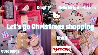 COME GIRLY CHRISTMAS SHOPPING WITH ME + HAUL | Gift sets, decor, hello kitty, &amp; juicy couture