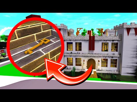 Roblox Brookhaven 🏡RP CASTLE SECRET KEY LOCATION (New Update Secrets)