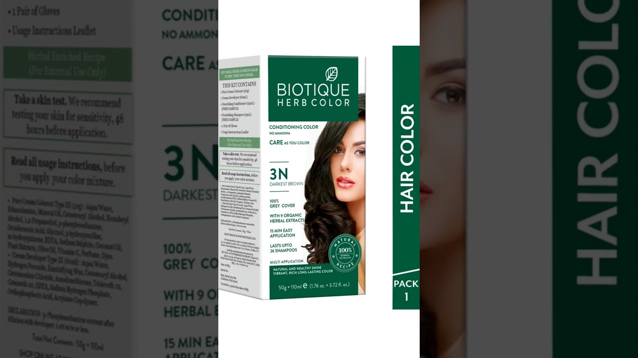 BIOTIQUE Hair Colour 