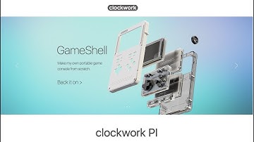Clockwork GameShell - Live unboxing