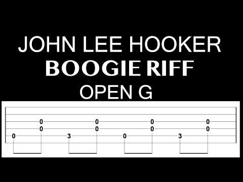 John Lee Hooker Boogie – Fingerpicking Blues in Open G