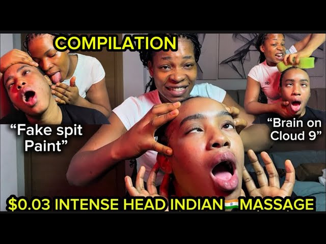 ASMR✨🇮🇳 3 HRS COMPILATION OF INDOOR LOCAL INDIAN🇮🇳 EAR INTENSE MASSAGE,HEAD MASSAGE 