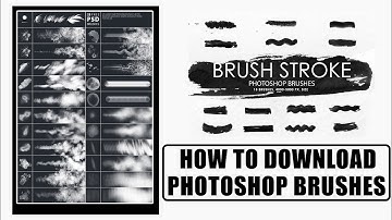 How To Download Photoshop Brushes | Download And Install Photoshop Brushes | Complete guide Video!