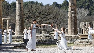 Olympic flame for Tokyo 2020 lit amid COVID-19 fears