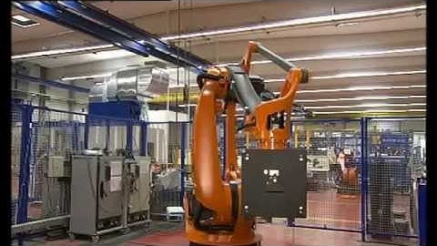 How industrial robot is made?