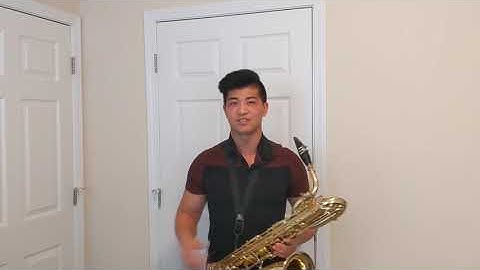 Baritone Saxophone Demonstration by Jeffrey Leung