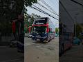 Massive Indonesian Double Decker Bus: Adhi Prima "Takaro" Roars to life!#ScaniaBus #ScaniaK450IB