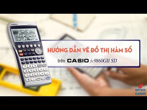 Hướng dẫn Vẽ đồ thị casio 880 một cách dễ hiểu