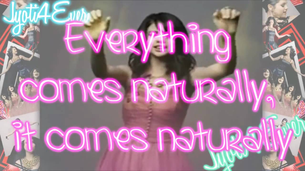 Naturally Selena Gomez and The Scene Kiss and Tell With Lyrics
