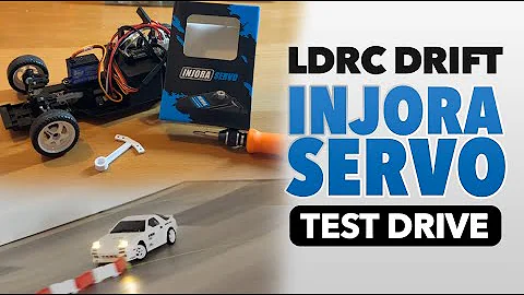 LDRC Drift - Testing a New Servo! - INJORA 7KG 2065