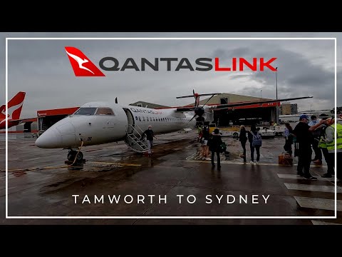 What’s Qantas’ regional airline like? - QantasLink - Tamworth to Sydney