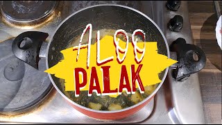 Aloo Palak Recipe | How To Cook | Cooking Diaries