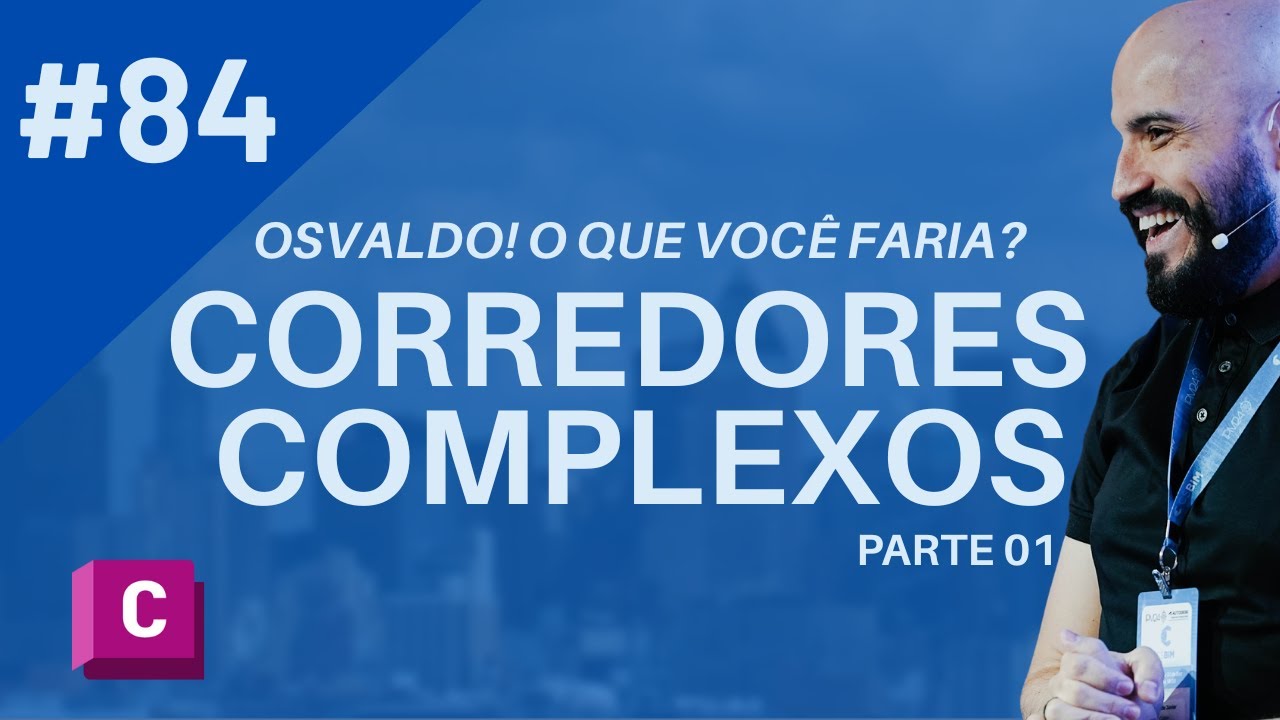 Curso de Civil 3D - Aula 84: CORREDORES COMPLEXOS - PARTE 01