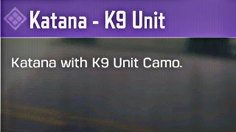 K9 UNIT IS SO POPULAR NOW ?!