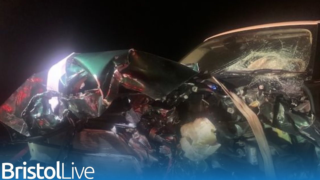 Dramatic moment drunk M5 driver heads the wrong way down motorway - YouTube