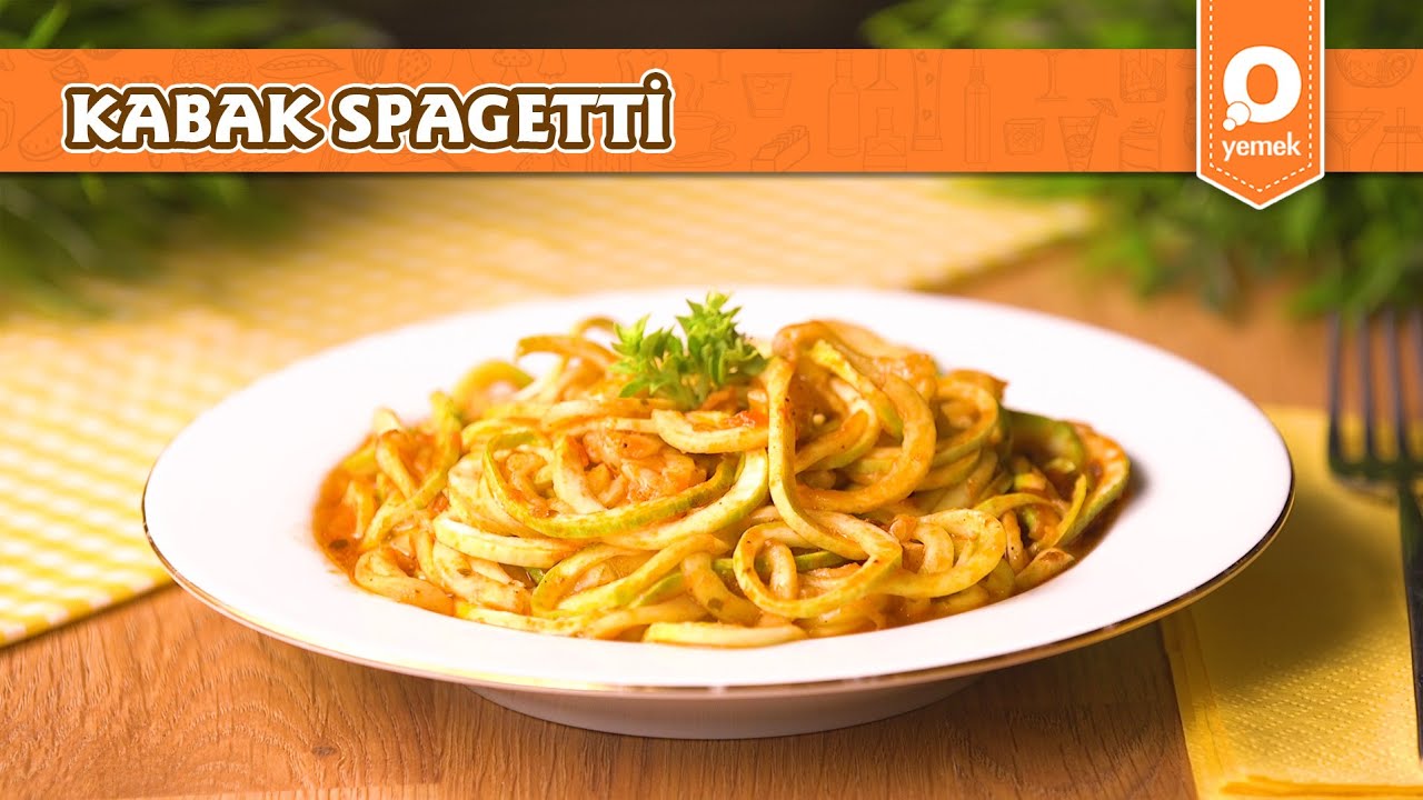 Kabak Spagetti – Pratik Yemek Tarifleri