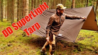 DD SuperLight Tarp - My new compact tarp