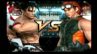 Tekken 5: Story Battle - Jin Kazama Playthrough