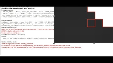 GIS Basics #7: Finding invalid geometries and correct to clip raster images