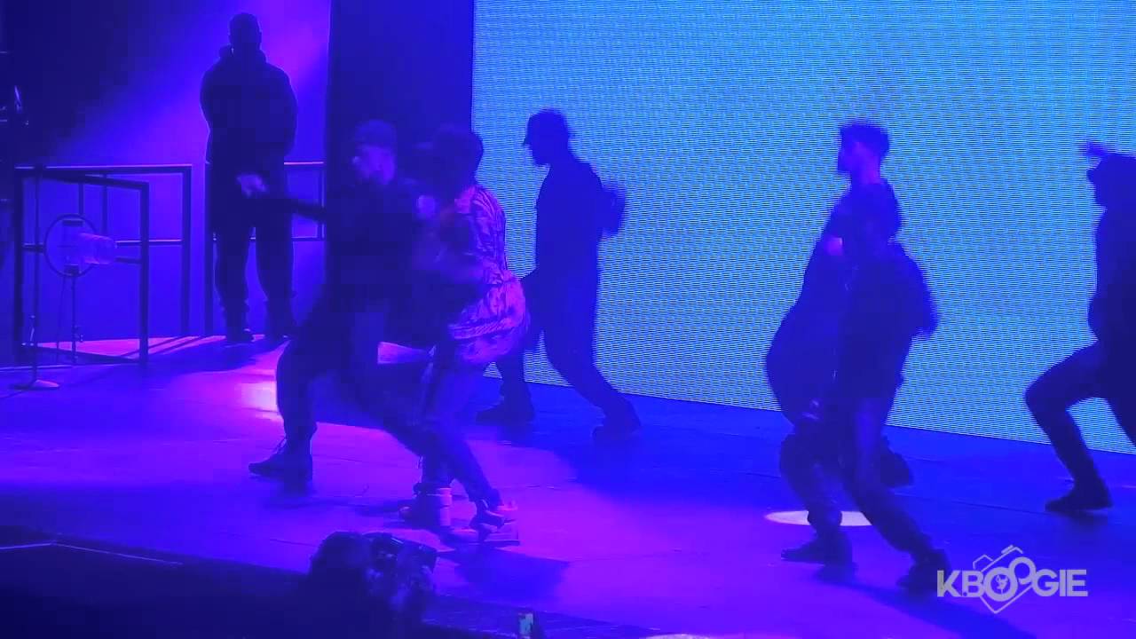 Chris Brown Dances to K CAMP's LIL BIT(BTS Tour Atlanta) YouTube
