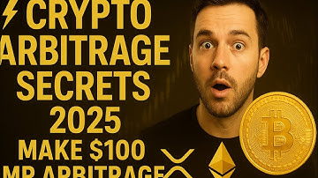 ⚡ Crypto Arbitrage Secrets 2025 | Make $100 Every 10 Minutes With Your Little $10 Capital 