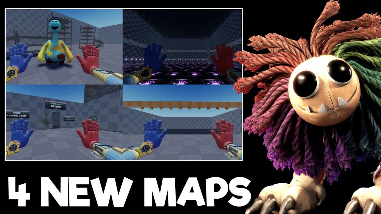 Grab Lab Rp Maps NEW UPDATE with 4 NEW MAPS in this Grabpack Test Game | Gameplay - YouTube