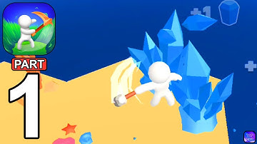 Mowing Planet - Gameplay Walkthrough Part 1 Tutorial First Planet (Android, iOS Gameplay)