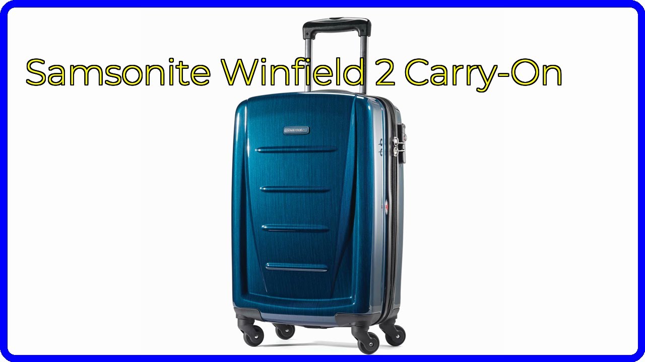 Samsonite Luggage Winfield 2 Fashion Hs Spinner 20 | Meses sin interés Samsonite Luggage Winfield 2 Fashion Hs Spinner 20 | Meses sin interés