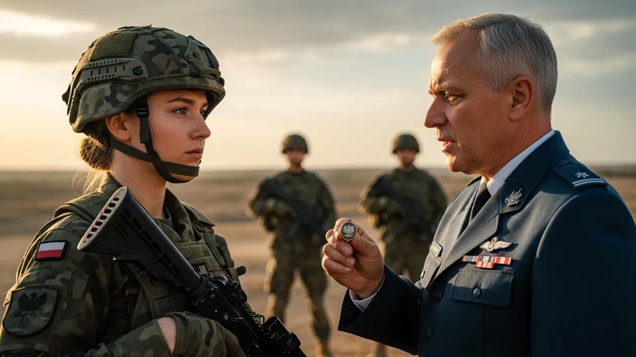 Generał Podał Jej Barrett .50 i Zamarł Widząc Tajemniczą Odznakę Snajpera