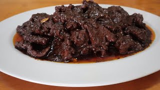 Daging Masak Hitam Cara Mudah Gerenti sedap