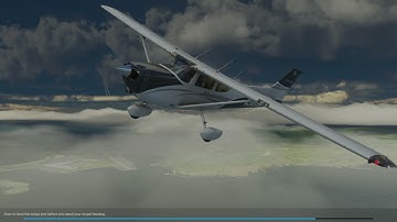 Microsoft Flight Simulator - Flight Training, IFR Navigation, Turning (Lesson 2 of 7)