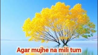 🌼Agar mujhe na mili tum🌼Asha Bhosle🌼Mahendra Kapoor🌼