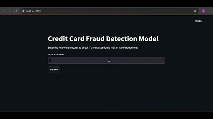 AI Powered Financial Fraud Detection System