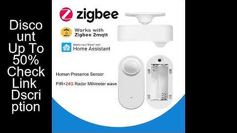 Zigbee Human Presence Detector,Luminance/Distance Detection,  Smart PIR Motion Sensor Support Zigbee