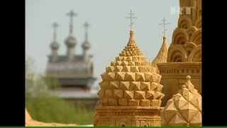 Moscow park presents Russian history in sand sculptures