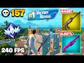 157 Wins in Fortnite Chapter 7 Ranked Reload 🏆