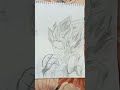 Vegeta drawing to shading pencil##