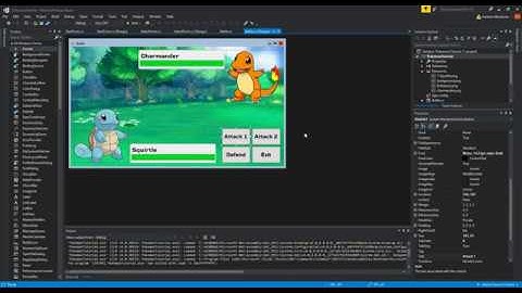 C# Forms Battle Sim 4 - Type Matchups & Enemy Attacks