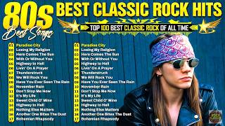 Nirvana, Guns N Roses, Bon Jovi, Metallica, Queen, ACDC 🔥 Best Classic Rock Songs 70s 80s 90s #10