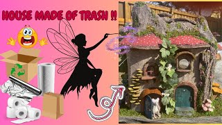 Dead tree house for Jasmine the mouse 1/24 scale part 1