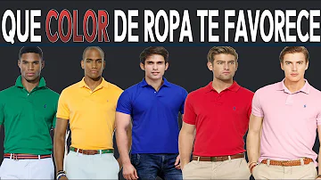 ¿Qué color queda mejor a los chicos?