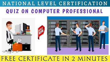 Quiz on Knowledge Based Skill Test for Computer Professional | Computer Professional Quiz | CS TEST