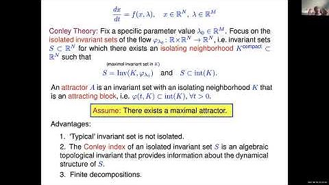 Konstantin Mischaikow (8/28/21): Solving systems of ODEs via combinatorial homological algebra