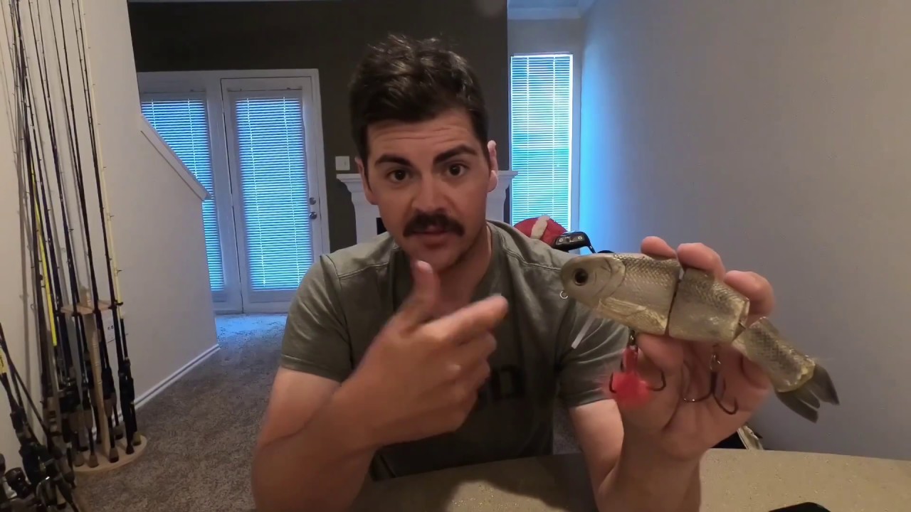 Big SWIMBAIT break down bullshad 4×4 wake
