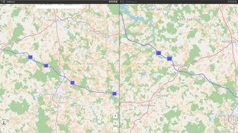 libosmscout, stable shield labels
